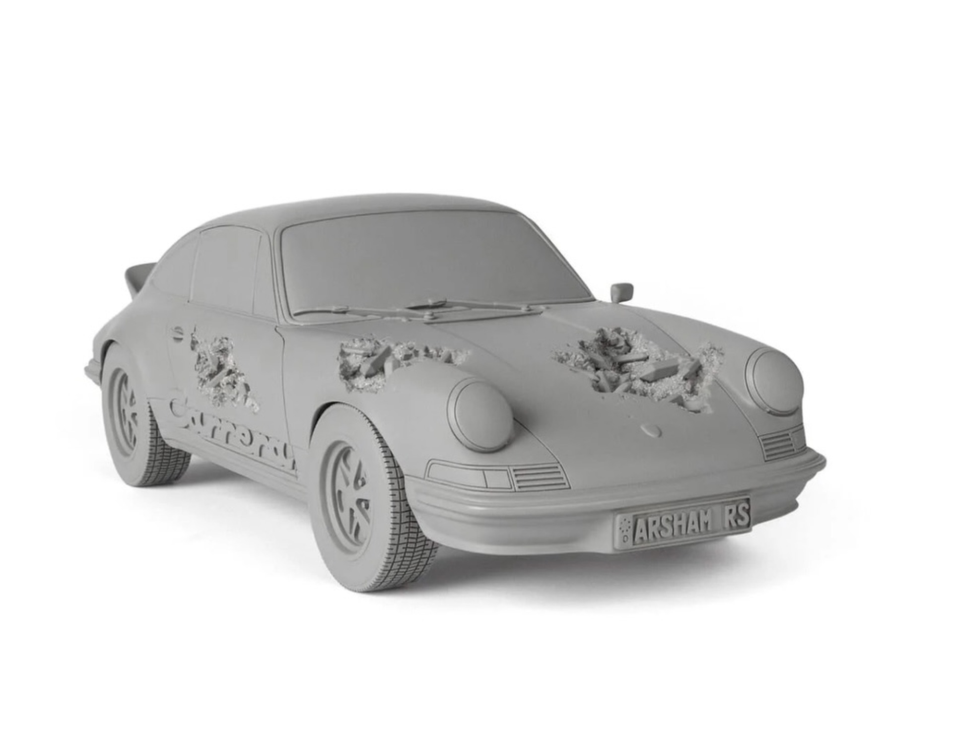 Daniel Arsham — Eroded 911 Carrera RS